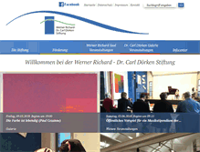 Tablet Screenshot of doerken-stiftung.de